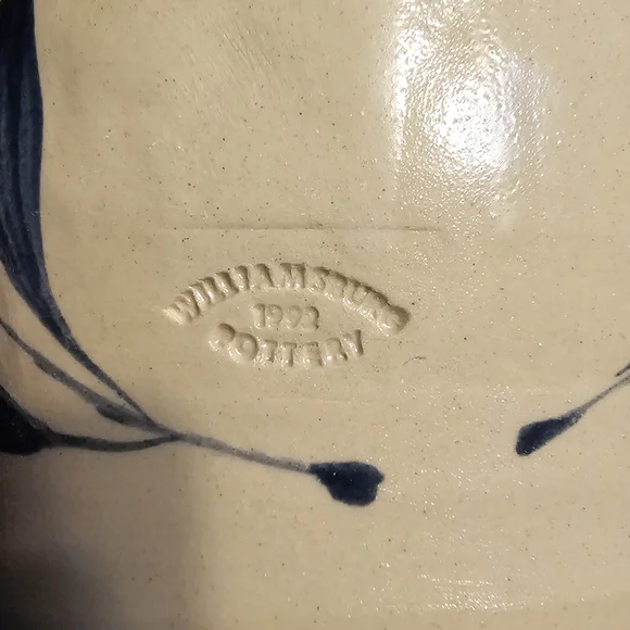 Hand Crafted Cobalt Salt Glaze Pitchers (Selling As Set) - Picture 9 of 10